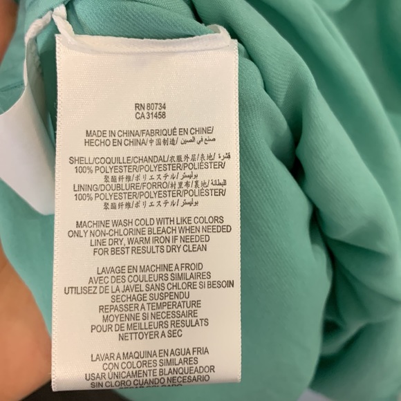 BCBGMAXAZRIA Mint Green Dress 👗 - Picture 6 of 8